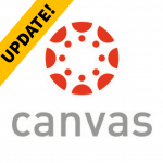 Canvas icon with update banner