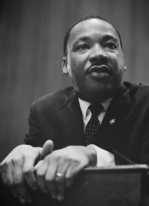 Rev. Dr. Martin Luther King, Jr.  in 1964 -- Wikimedia Commons