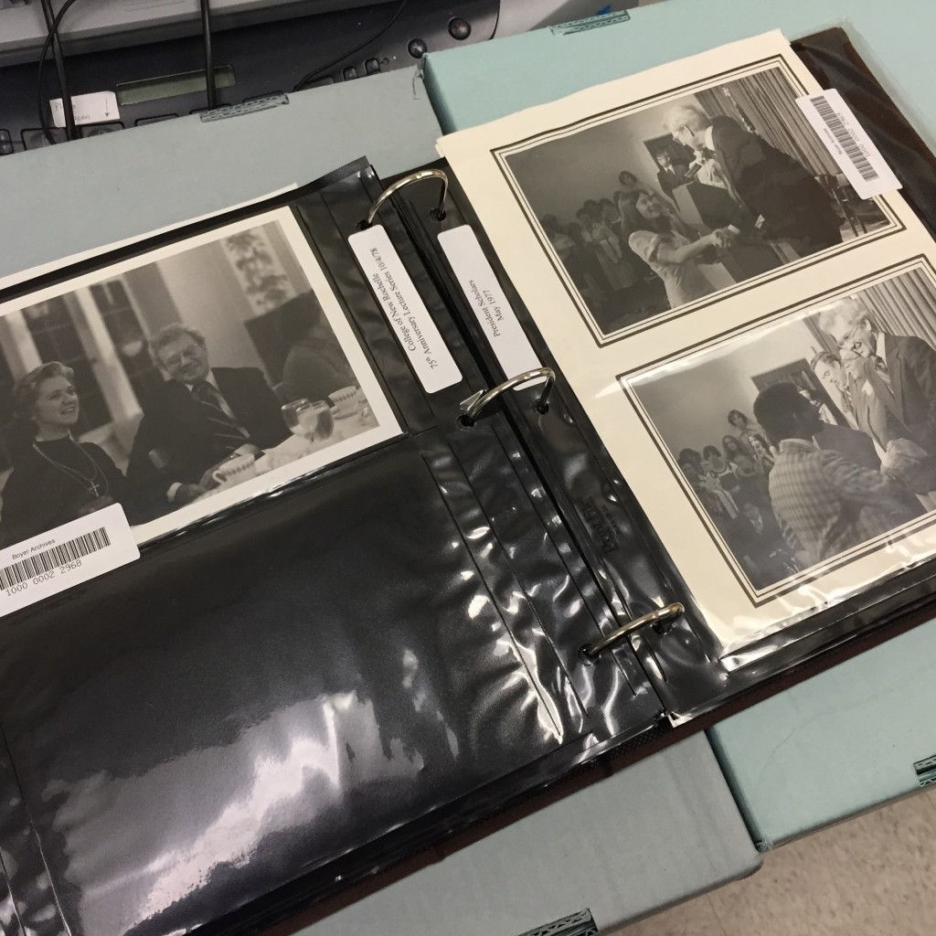One of the many Boyer photo albums currently being digitized and added to our online collection.