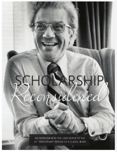 Scholarship Reconsidered interview page